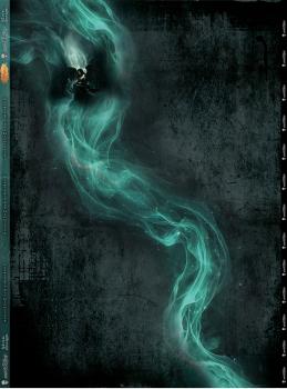 Schwingen der Dämmerung - 2m Panel - French Terry